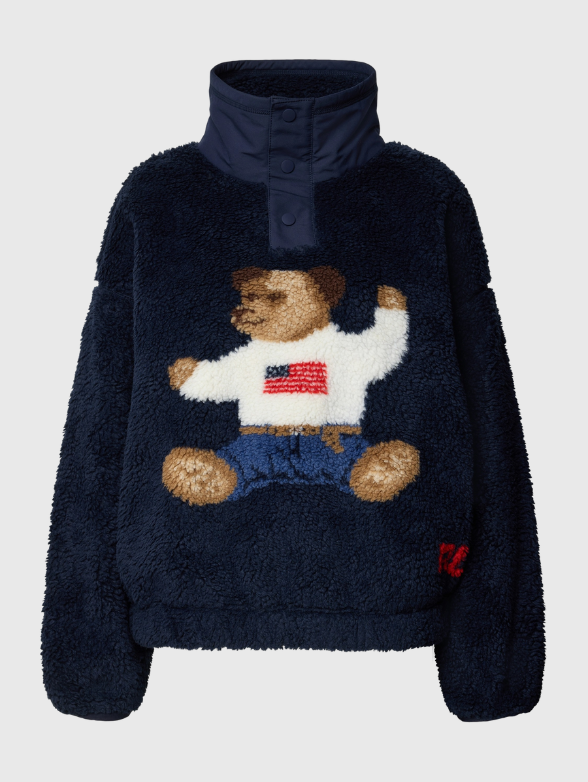 Polo Bear Fleece Pullover