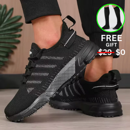 STRIDE EASY SNEAKERS + FREE SPORT COMPRESSION SOCKS