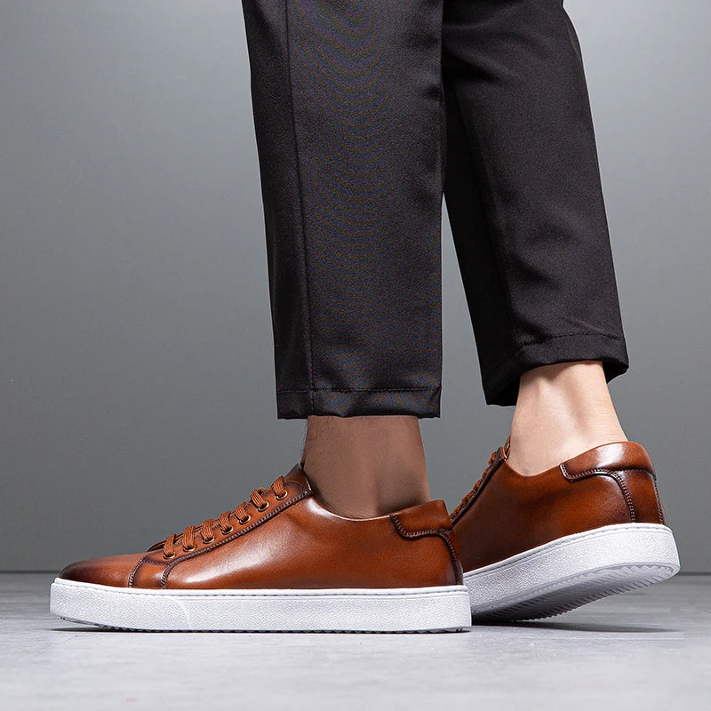 LEATHER CASUAL FORMAL SHOES