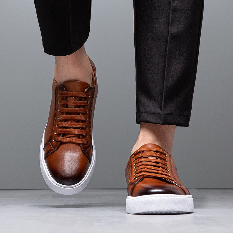 LEATHER CASUAL FORMAL SHOES