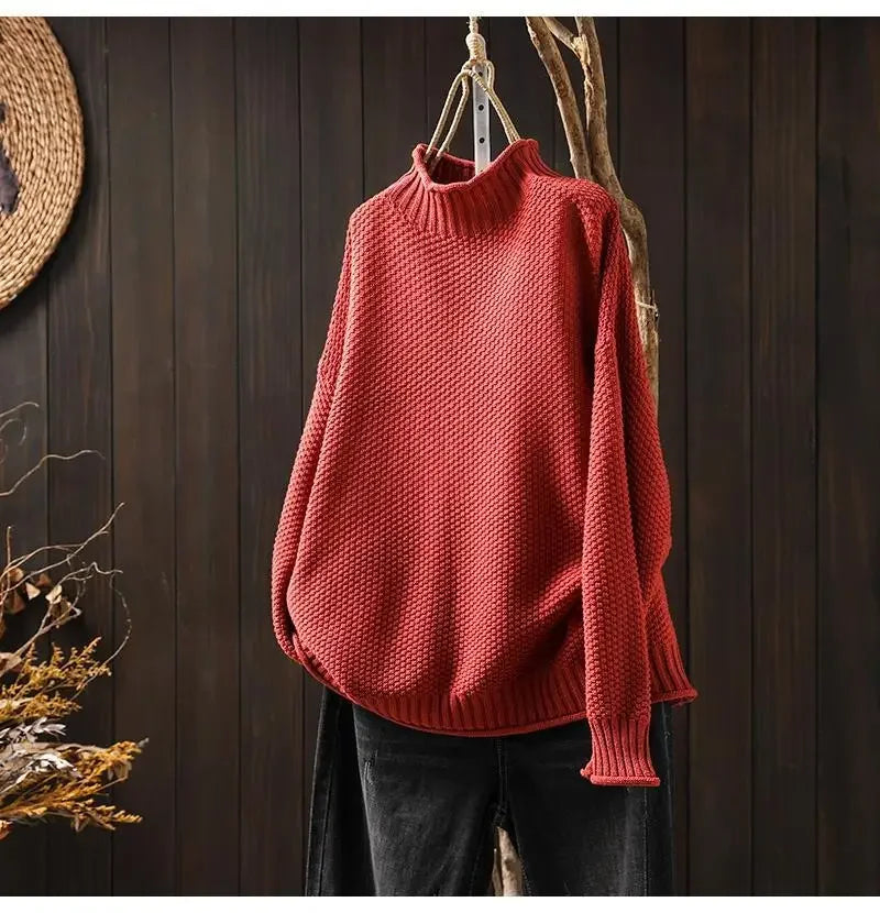 Victoria – Women's Elegant Turtleneck Sweater