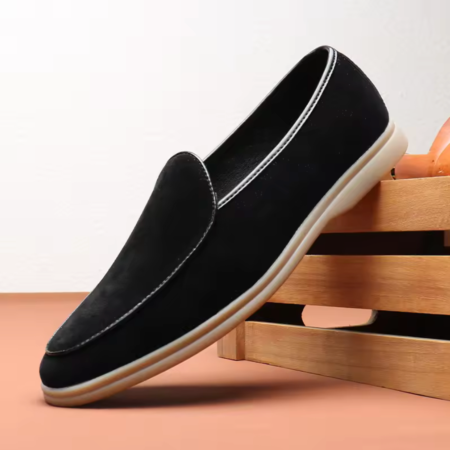 SUEDE COMFORT LOAFERS