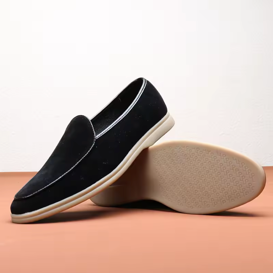 SUEDE COMFORT LOAFERS