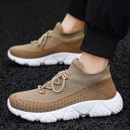 THICK SOLED SLIP ON SNEAKERS