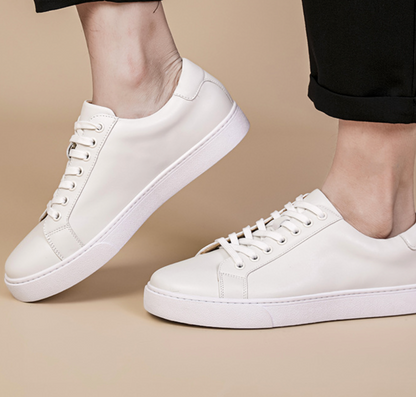 GENUINE LEATHER THICK-SOLED SHOES