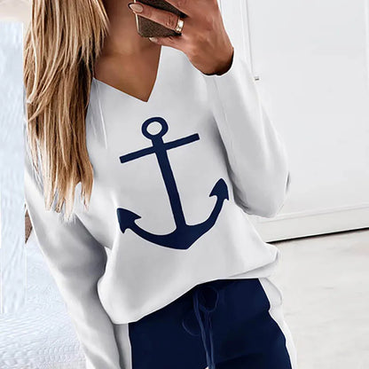 Nautical Elegance Two-Piece Set