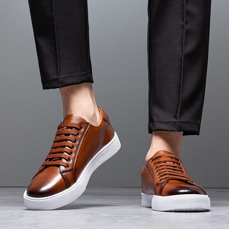 LEATHER CASUAL FORMAL SHOES